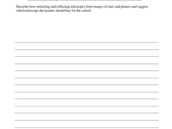 Telescope QWC question