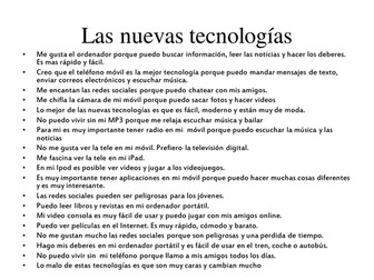 la tecnologia Identifying points of view