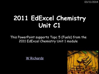 2011 EdExcel Chemistry Unit C1