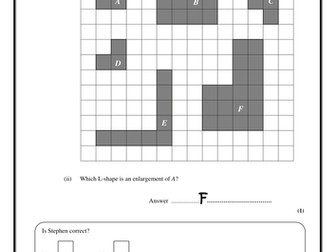 KS3 / GCSE. Transformations AfL Spot the Mistakes