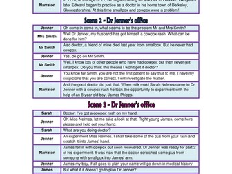 Primary - Vaccinations: Pupil Sheets