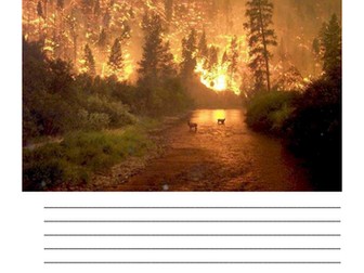 Describing scenes with imagery