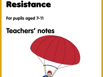 Forces in air. Parachute investigation