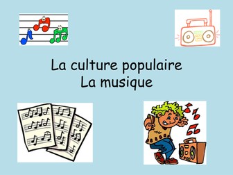La musique - revision