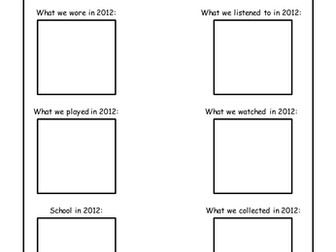 Diamond Jubilee Time Capsule Lesson