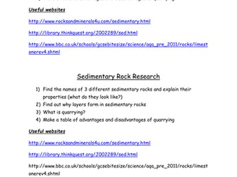 Sedimentary Rock Research