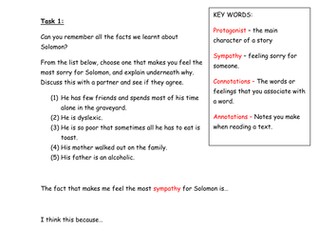 Whispers in the Graveyard Lesson slides
