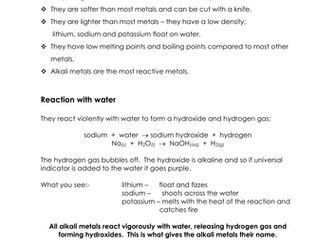 Gp1 Properties and reactions