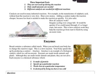 Types of catalyst