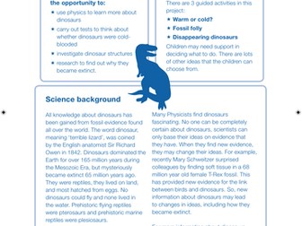 Dinosuar Detectives MegaStar Project