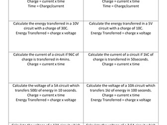 Electrical Charge and Energy Rally Coach