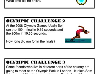 Olympic measures problems challenge