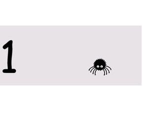 simple spider counting 1-15