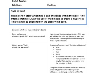 Senior English program:Representations of Refugees