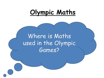 Olympic Measures ppt for nrich activity