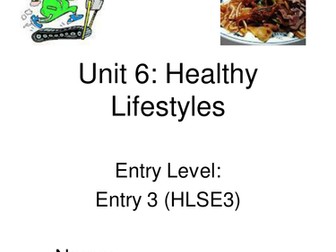 Healthy Lifestyles Unit 6