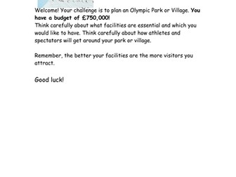 Design an Olympic village