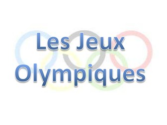 Les Jeux Olympiques