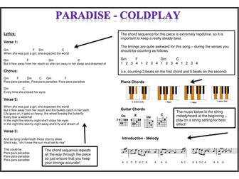 Paradise - Coldplay