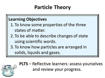 Particle theory - lesson powerpoint