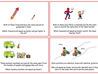 Force, mass, acceleration - thinking pictures