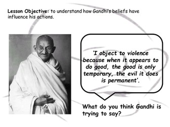 KS3 - Faith in Action - Gandhi