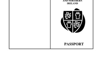 Passport template