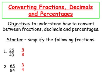Converting between FDPs