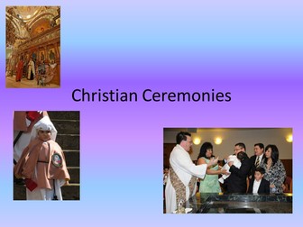 Christian Ceremonies PPT