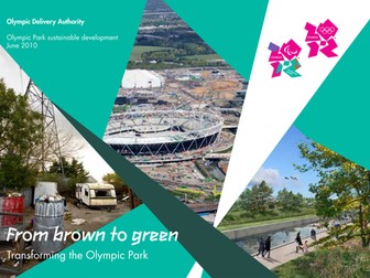 2012 Olympics - Sustainable development