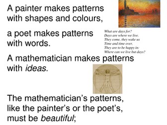 Posters - beauty in mathematics