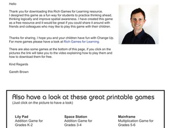 Spatial Puzzle Game – Change up