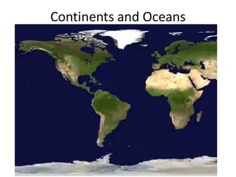 Continents and Oceans