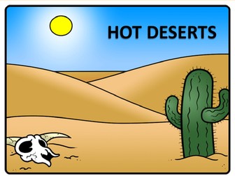 Hot and Cold Deserts of the world