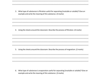 Separation techniques