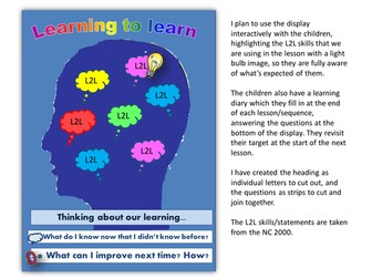 Learning to Learn display resources