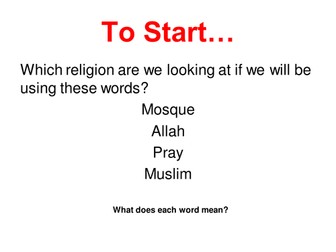 Intro to Islam