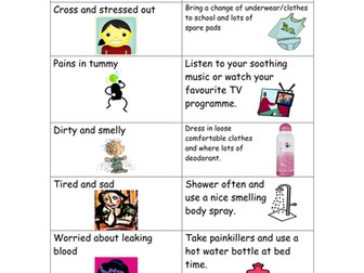 Menstruation lesson for children with SEN