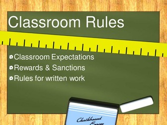 Classroom Expectations