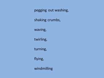 Out of The Blue - Simon Armitage - Lesson Plan