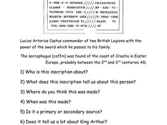 King Arthur- the evidence