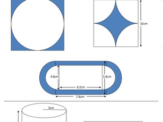 Differentiated circles worksheet