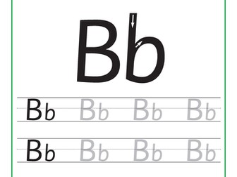Letter Formation – The Letter B