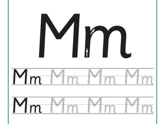 Letter Formation – The Letter M