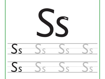 Letter Formation – The Letter S