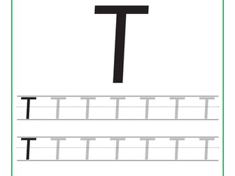 Letter Formation – The Letter T