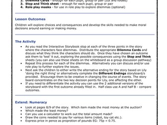Do The Right Thing - Lesson 1: Lily's Dilemmas