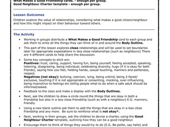 Finders Keepers KS1 - Lesson 3: Good Neighbours