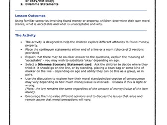 Finders Keepers KS2 - Lesson 2: You Decide