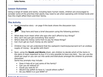 I Want It! KS1 - Lesson 2: Exploring Needs & Wants